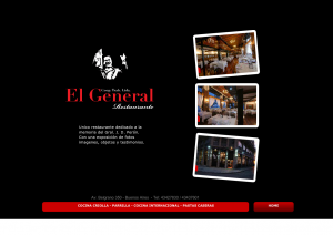 EL GENERAL   RESTAURANTE